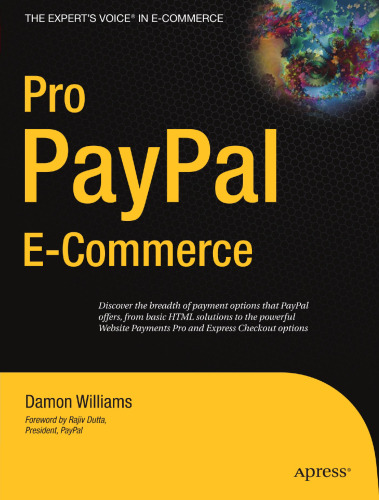 Pro PayPal E-Commerce (Expert's Voice)