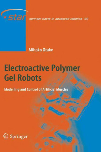 Electroactive Polymer Gel Robots: Modelling and Control of Artifical Muscles