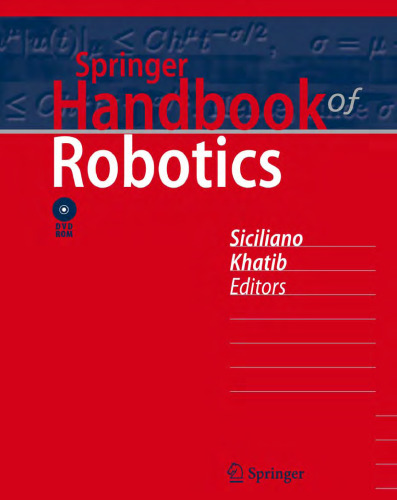 Springer Handbook of Robotics