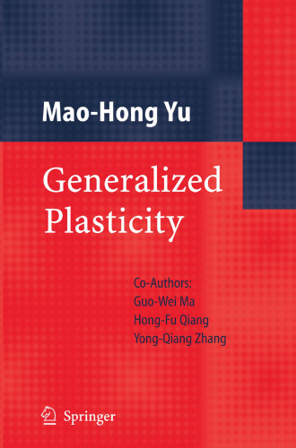Generalized Plasticity