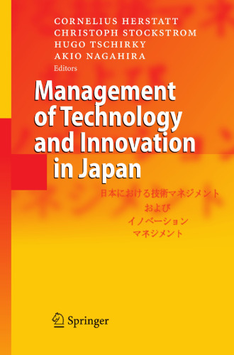Management of Technology and Innovation in Japan