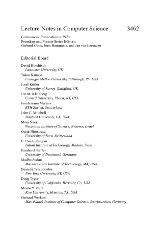 NETWORKING 2005. Networking Technologies, Services, and Protocols; Performance of Computer and Communication Networks; Mobile and Wireless Communications Systems: 4th International IFIP-TC6 Networking Conference, Waterloo, Canada, May 2-6, 2005. Proceedings
