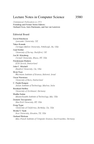 Automata, Languages and Programming: 32nd International Colloquium, ICALP 2005, Lisbon, Portugal, July 11-15, 2005. Proceedings