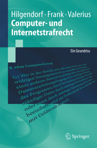 Computer- und Internetstrafrecht: Ein Grundriss