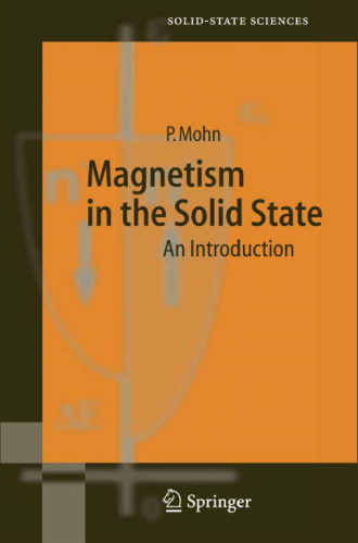 Magnetism in the solid state: an introduction