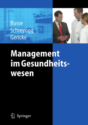 Management im Gesundheitswesen (German Edition)