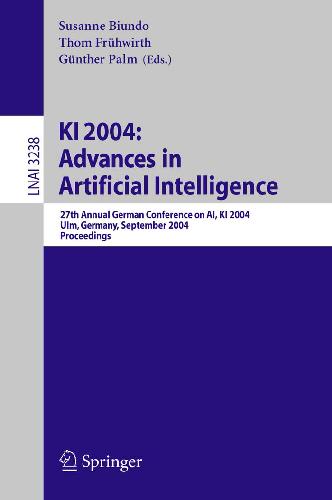 KI 2004: Advances in Artificial Intelligence: 27th Annual German Conference in AI, KI 2004, Ulm, Germany, September 20-24, 2004, Proceedings