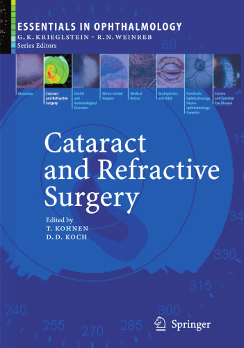 Cataract and Refractive Surgery (Essentials in Ophthalmology)
