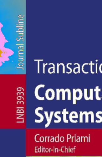 Transactions on Computational Systems Biology IV (Lecture Notes in Computer Science, 3939)