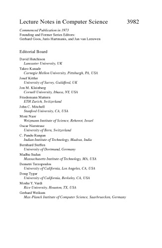 Computational Science and Its Applications - ICCSA 2006: International Conference, Glasgow, UK, May 8-11, 2006, Proceedings, Part III