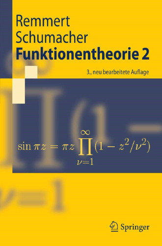 Funktionentheorie 2 (Springer-Lehrbuch) (German Edition)