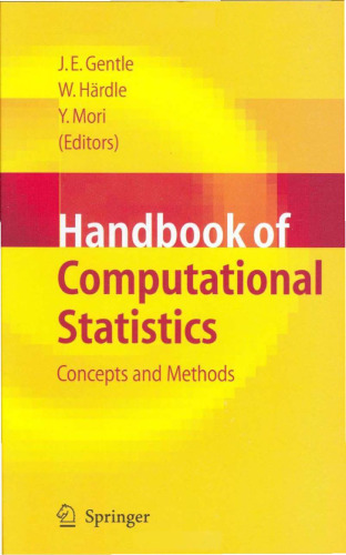 Handbook of computational statistics: Concepts and methods