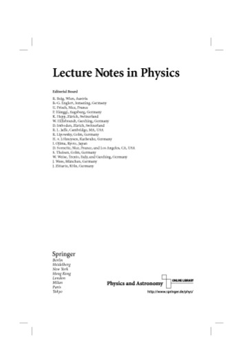 Precision Physics of Simple Atomic Systems (Lecture Notes in Physics, 627)