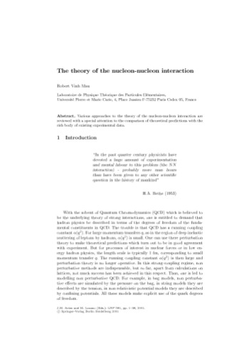 An Advanced Course in Modern Nuclear Physics (Lecture Notes in Physics, 581)