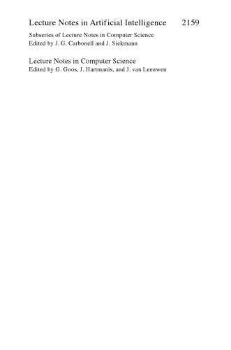 Advances in Artificial Life: 6th European Conference, ECAL 2001 Prague, Czech Republic, September 10–14, 2001 Proceedings