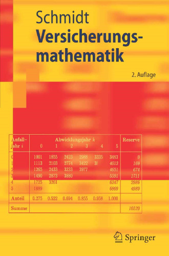 Versicherungsmathematik (Springer-Lehrbuch) (German Edition)