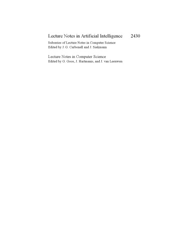 Machine Learning: ECML 2002: 13th European Conference on Machine Learning Helsinki, Finland, August 19–23, 2002 Proceedings