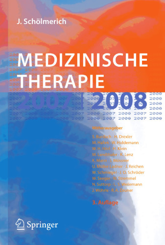 Medizinische Therapie 2007 / 2008 (German Edition)