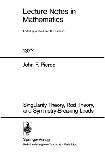 Singularity Theory, Rod Theory, and Symmetry-Breaking Loads