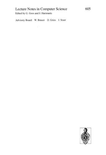 PARLE '92 Parallel Architectures and Languages Europe: 4th International PARLE Conference Paris, France, June 15–18, 1992 Proceedings