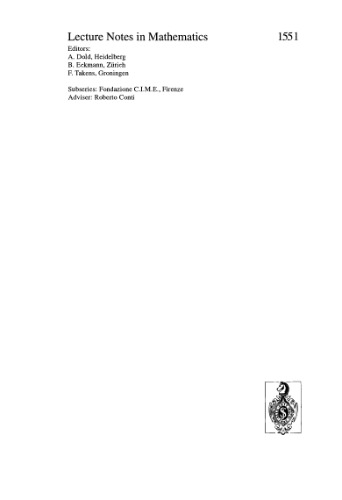 Nonequilibrium problems in many-particle systems: lectures given at the 3rd Session of the Centro internazionale matematico estivo