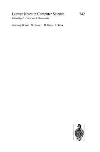 Object Technologies for Advanced Software: First JSSST International Symposium Kanazawa, Japan, November 4–6, 1993 Proceedings
