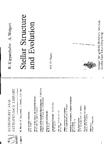Stellar Structure and Evolution