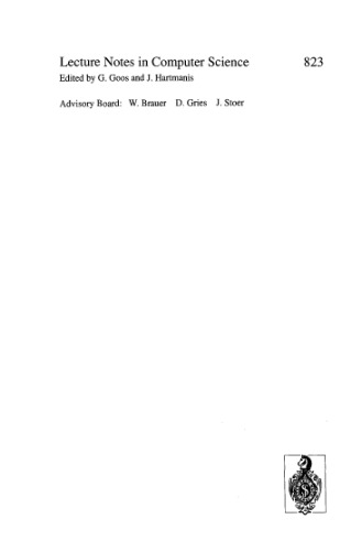 Entity-Relationship Approach — ER '93: 12th International Conference on the Entity-Relationship Approach Arlington, Texas, USA, December 15–17, 1993 Proceedings
