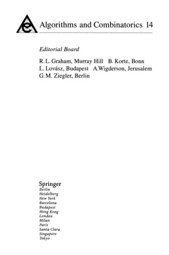 The Mathematics of Paul Erdös I (Algorithms and Combinatorics)