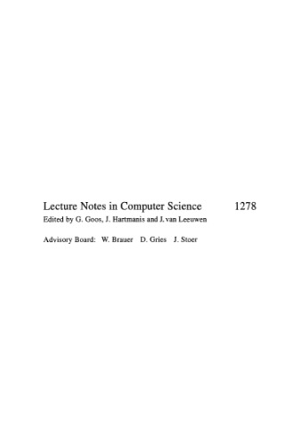 Bioinformatics: German Conference on Bioinformatics, GCB'96 Leipzig, Germany September 30 – October 2, 1996 Selected Papers