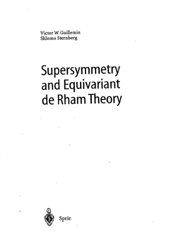 Supersymmetry and Equivariant de Rham Theory