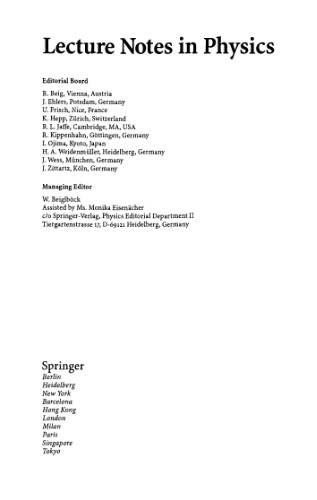Broken Symmetries: Proceedings of the 37. Internationale Universitätswochen für Kern-und Teilchenphysik, Schladming, Austria, February 28–March 7, 1998