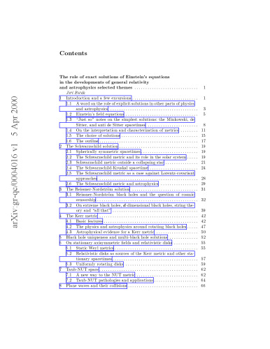 Einstein's field equations and their physical implications : selected essays in honour of Jürgen Ehlers