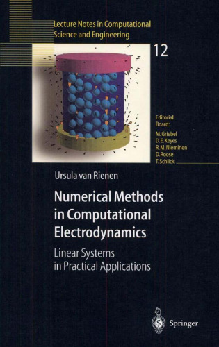 Numerical Methods in Computational Electrodynamics: Linear Systems in Practical Applications