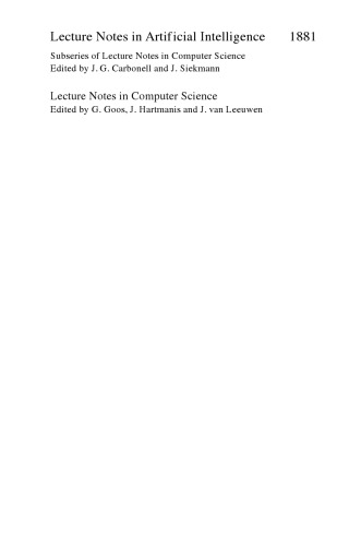 Design and Applications of Intelligent Agents: Third Pacific Rim International Workshop on Multi-Agents, PRIMA 2000 Melbourne, Australia, August 28 – 29, 2000 Proceedings