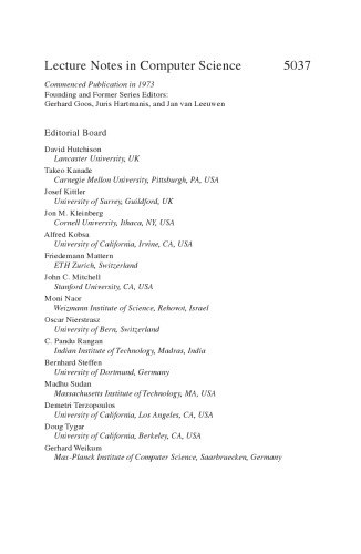 Applied Cryptography and Network Security: 6th International Conference, ACNS 2008, New York, NY, USA, June 3-6, 2008. Proceedings