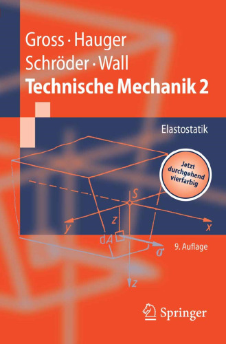 Technische Mechanik: Band 2: Elastostatik (Springer-Lehrbuch) (German Edition)