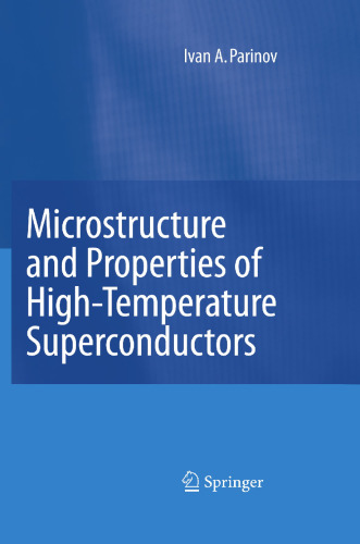 Microstructure and Properties of High-Temperature Superconductors