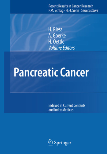 Pancreatic Cancer (Recent Results in Cancer Research)
