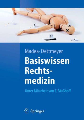 Basiswissen Rechtsmedizin (Springer-Lehrbuch) (German Edition)