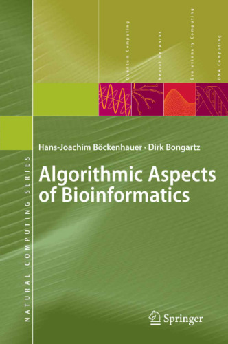 Algorithmic aspects of bioinformatics