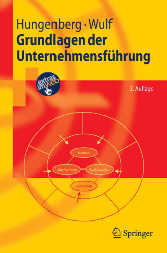 Grundlagen der Unternehmensfuhrung, 3. Auflage