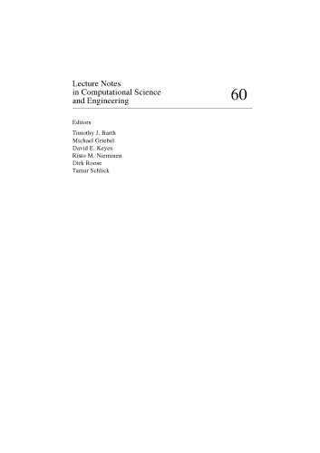 Domain Decomposition Methods in Science and Engineering XVII (Lecture Notes in Computational Science and Engineering)
