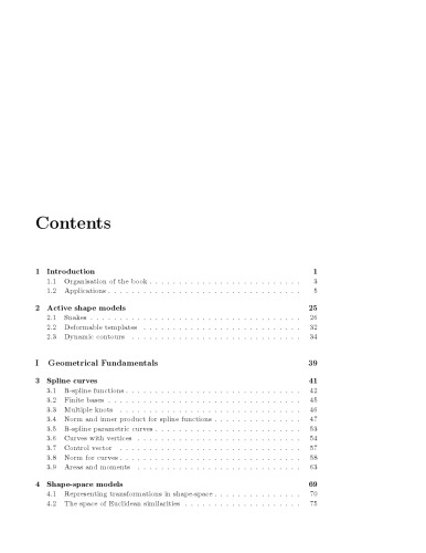Active Contours: The Application of Techniques from Graphics, Vision, Control Theory and Statistics to Visual Tracking of Shapes in Motion