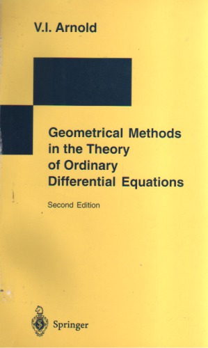 Geometrical Methods in the Theory of Ordinary Differential Equations