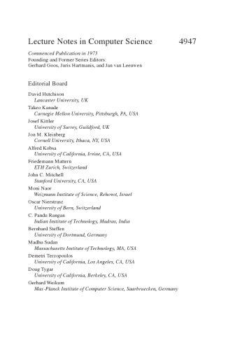 Database Systems for Advanced Applications: 13th International Conference, DASFAA 2008, New Delhi, India, March 19-21, 2008. Proceedings