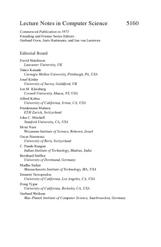 Theoretical Aspects of Computing - ICTAC 2008: 5th International Colloquium, Istanbul, Turkey, September 1-3, 2008. Proceedings