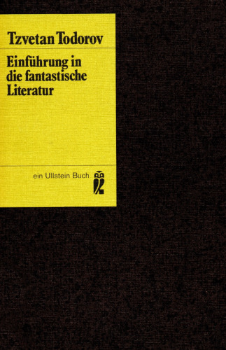 Einführung in die fantastische Literatur (1975)
