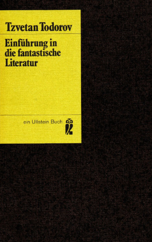 Einführung in die fantastische Literatur (1975 [Ullstein], rebuild by DasNetz, Prince-export from Sigil-epub)