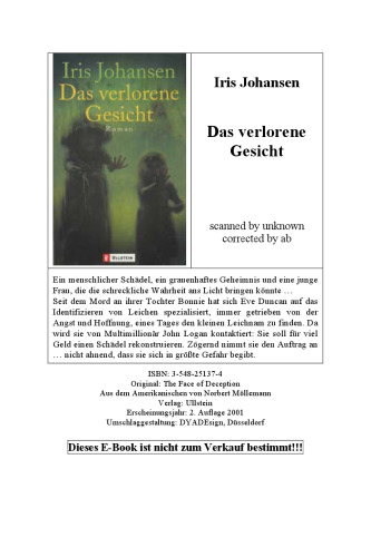 Das verlorene Gesicht